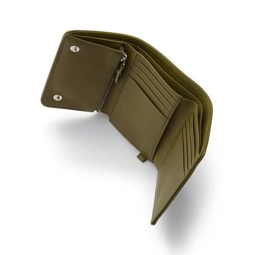 GARNI - Vine Pattern Three Fold Wallet / ブラック | Tempt