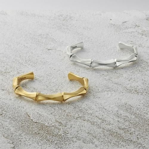 シルバー金具 【GARNI】Crockery Bamboo Bangle - 通販 - www