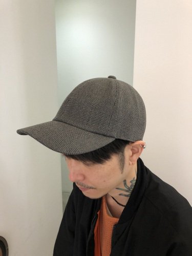 VICTIM×CA4LA / CHECK B.B CAP / BLACK - LAD MUSICIAN・A.F ARTEFACT