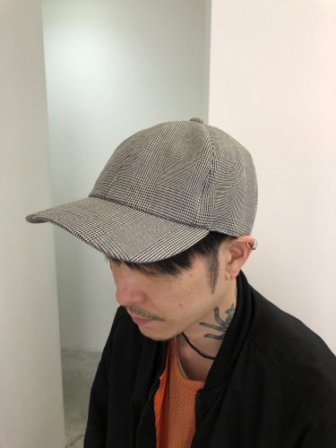 VICTIM×CA4LA / CHECK B.B CAP / GRAY - LAD MUSICIAN・A.F ARTEFACT