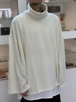 ANREALAGE / ZOOM TURTLE NECK LONG SLEEVE / White