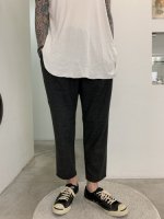 VICTIM / ANKLE EASY PANTS / GRAY