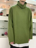 VOAAOV / wool big high-necked / Green