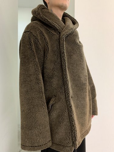 TROVE / BOA HOODED COAT / BROWN - LAD MUSICIAN・A.F ARTEFACT・my