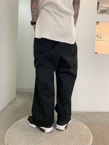 ANREALAGE×Dickies / 150% CHINO PANTS / Black - LAD MUSICIAN・A.F