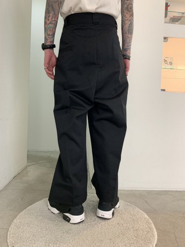 ANREALAGE×Dickies / 150% CHINO PANTS / Black - LAD MUSICIAN・A.F 