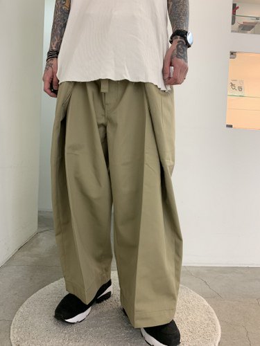 ANREALAGE×Dickies / 150% CHINO PANTS / Beige - LAD MUSICIAN・A.F