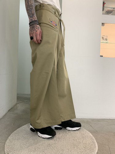 ANREALAGE×Dickies / 150% CHINO PANTS / Beige - LAD MUSICIAN・A.F