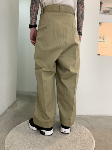 ANREALAGE×Dickies / 150% CHINO PANTS / Beige - LAD MUSICIAN・A.F