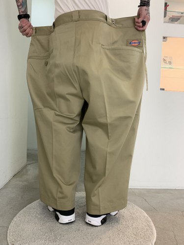 ANREALAGE×Dickies / 150% CHINO PANTS / Beige - LAD MUSICIAN・A.F