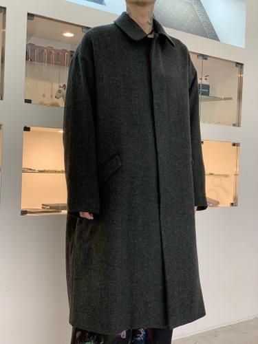 TROVE / LUU COAT / CHARCOAL GREEN - LAD MUSICIAN・A.F ARTEFACT・my