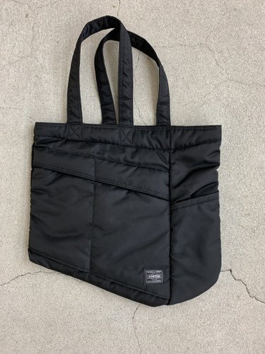 ANREALAGE×PORTER / SIDE ANGLE PORTER TOTE BAG / Black - LAD MUSICIAN・A.F  ARTEFACT・my beautiful landlet・VOAAOV・VICTIM・GARNI等の通販 |  鳥取県米子市のセレクトショップ、サイコボックス＜＜Psychobox＞＞