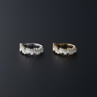 GARNI / Multiple Crystal Ring - L【取り寄せ商品】