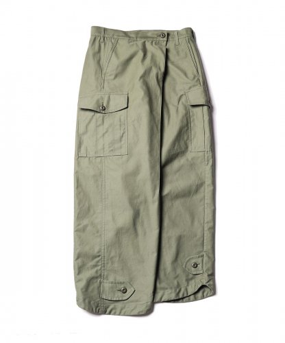 ANREALAGE / SIDE ANGLE MIRITARY PANTS / Khaki - LAD MUSICIAN・A.F