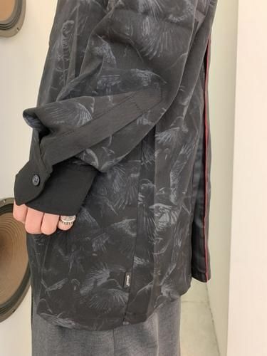 glamb×金子ノブアキ / Crow shirts / クロウシャツ 4 黒