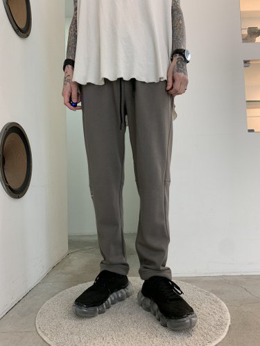 TROVE / PEITOT EASY PANTS / GRAY BEIGE - LAD MUSICIAN・A.F