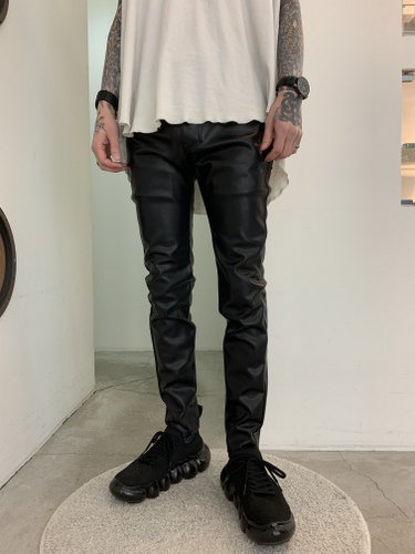 glamb / PU leather pants / Black - LAD MUSICIAN・A.F ARTEFACT・my