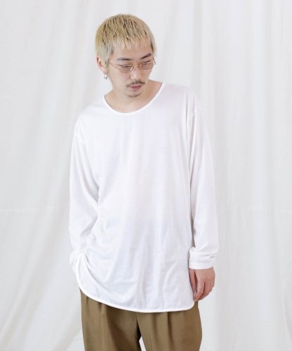 Iroquois / 179101：LAYERED LONG CS / WHITE - LAD MUSICIAN・A.F