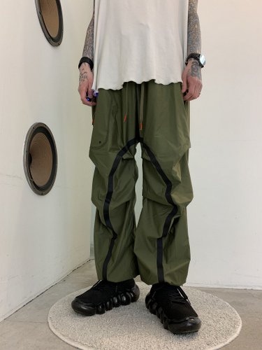 SIVA / BAGGY RIP-STOP PANTS / OD - LAD MUSICIAN・A.F ARTEFACT・my