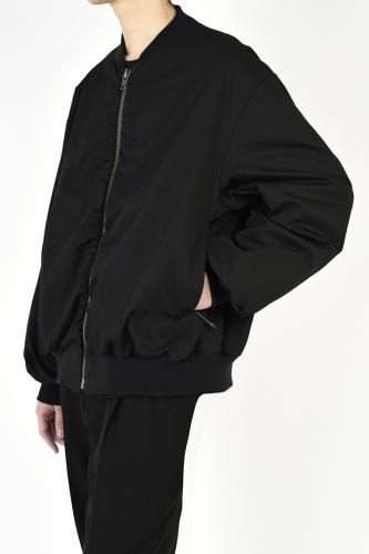 LAD MUSICIAN / 30/1 GABARDINE MA-1 / BLACK - LAD MUSICIAN・A.F