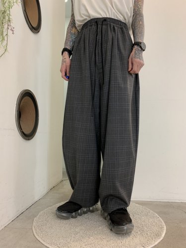 my beautiful landlet wool check pants | labiela.com