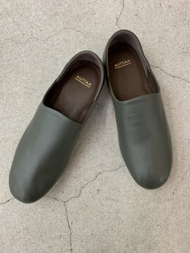 AUTTAA / Room Shoes ii “Goat” / Moss Green - LAD MUSICIAN・A.F