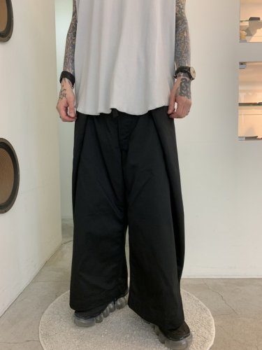 ANREALAGE / 150% CHINO PANTS / Black - LAD MUSICIAN・A.F ARTEFACT