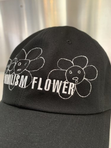 LAD MUSICIAN / NIHILISM FLOWER CAP / BLACK - LAD MUSICIAN・A.F