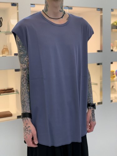 LAD MUSICIAN / 40/1 RIB BIG TANK TOP / SLATE BLUE - LAD MUSICIAN