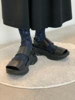 LAD MUSICIAN / GURKHA SANDAL / BLACK - LAD MUSICIAN・A.F