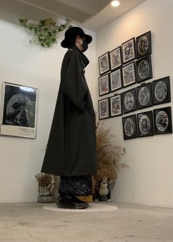 VOAAOV / Vintage Wool Wide Long Coat / Olive - LAD MUSICIAN・A.F ARTEFACT・my  beautiful landlet・VOAAOV・VICTIM・GARNI等の通販 |  鳥取県米子市のセレクトショップ、サイコボックス＜＜Psychobox＞＞