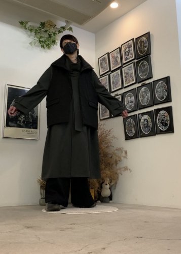 VOAAOV】 vintage wool wide blouson - beautifulbooze.com