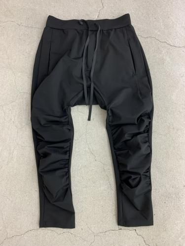 【OURET】スウェット サルエルタックパンツ OURET】スウェット サルエルタックパンツ