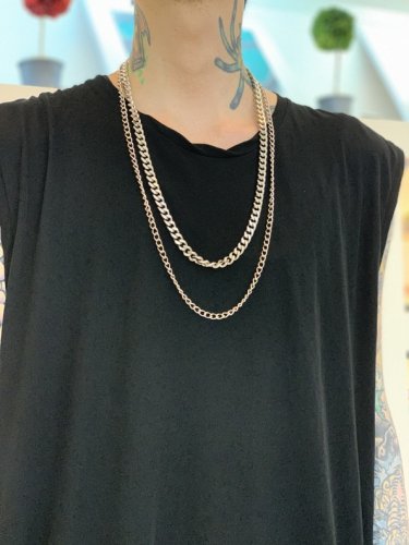 P.E.O.T.W AG / CHAIN NECKLACE / SILVER - LAD MUSICIAN・A.F