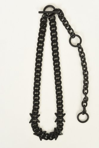 LAD MUSICIAN / BARBED WIRE NECKLACE / BLACK - LAD MUSICIAN・A.F