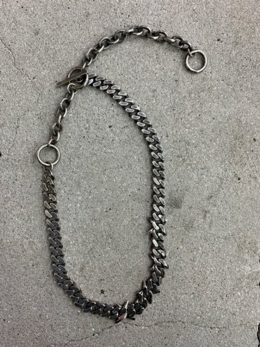 LAD MUSICIAN / BARBED WIRE NECKLACE / DARK SILVER - LAD