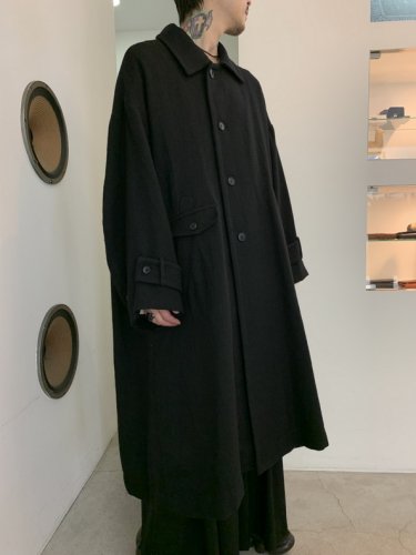 VOAAOV / Soft Wool Twill Long Coat / Black - LAD MUSICIAN・A.F ARTEFACT・my  beautiful landlet・VOAAOV・VICTIM・GARNI等の通販 |  鳥取県米子市のセレクトショップ、サイコボックス＜＜Psychobox＞＞