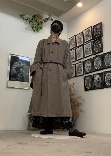 VOAAOV / Soft Wool Twill Long Coat / Beige - LAD MUSICIAN・A.F