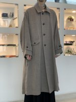 VOAAOV / Nylon High Density Cloth Long Coat / Black - LAD MUSICIAN