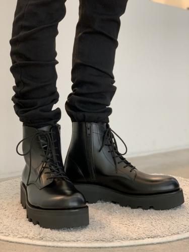 LAD MUSICIAN / LACE UP BOOTS / BLACK - LAD MUSICIAN・A.F ARTEFACT ...