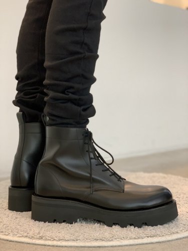 LAD MUSICIAN / LACE UP BOOTS / BLACK - LAD MUSICIAN・A.F ARTEFACT