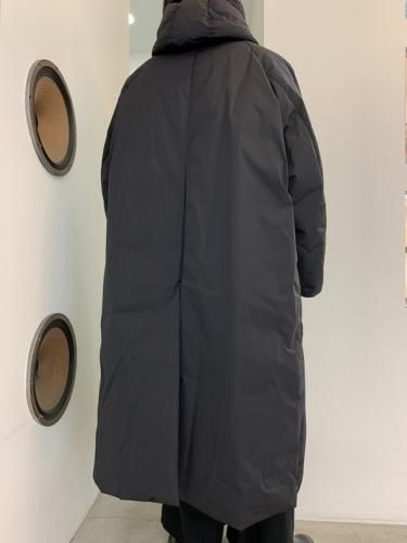 VOAAOV / Nylon High Density Cloth Long Coat / Black - LAD