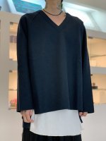 VOAAOV / WOOL RING JERSEY Cardigan / CHARCOAL - LAD MUSICIAN・A.F