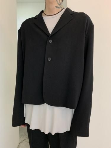 新しいコレクション JKT BIG 3B SERGE ESTER / MUSICIAN LAD / MUSICIAN LAD - BLACK ジャケット・アウター
