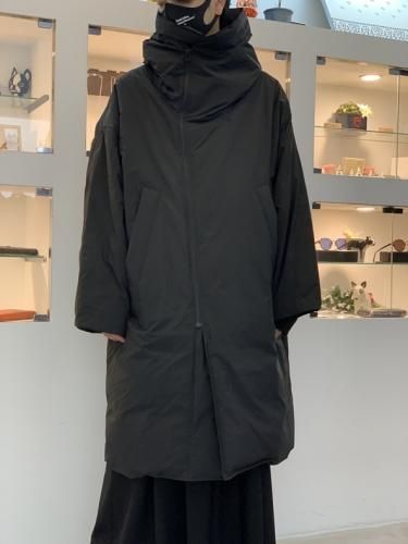 my beautiful landlet / DIVER CROSS DOWN HOODED COAT / Black - LAD  MUSICIAN・A.F ARTEFACT・my beautiful landlet・VOAAOV・VICTIM・GARNI等の通販 |  鳥取県米子市のセレクトショップ、サイコボックス＜＜Psychobox＞＞