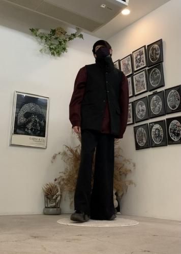 VICTIM / NO COLLAR CPO JACKET / WINE - LAD MUSICIAN・A.F