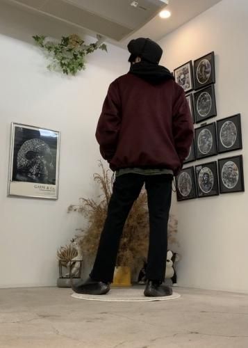VICTIM ビクティム NO COLLAR CPO JACKET ウール VICTIM / NO COLLAR CPO JACKET / WINE - LAD MUSICIAN・A.F
