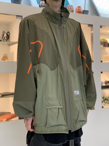 SIVA / DOLMAN WIDE NYLON JACKET / KHAKI - LAD MUSICIAN・A.F