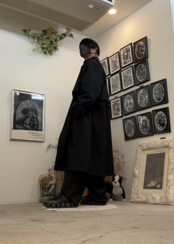 WIZZARD / DETACHABLE TIELOCKEN COAT / BLACK - LAD MUSICIAN・A.F