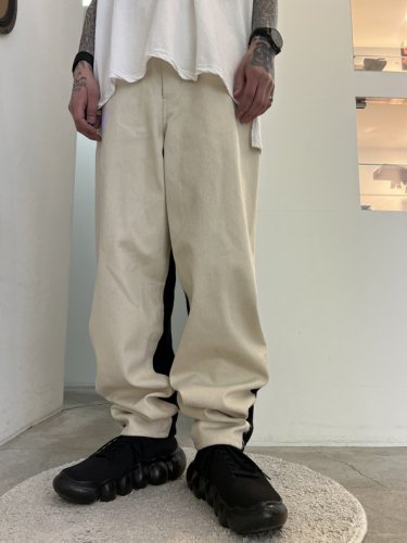 WIZZARD / DOCKING DENIM PANTS / OFF WHITE - LAD MUSICIAN・A.F